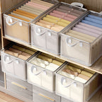 PVC Foldable Storage Box Waterproof Wardrobe Organizer Box Clothes Closet Storage Box