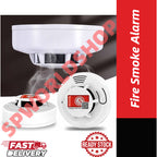 Standalone Smoke & Fire Alarm – Photoelectric Sensor, Wireless, Long Battery Life, Ideal for Home Protection 火灾探测警报器