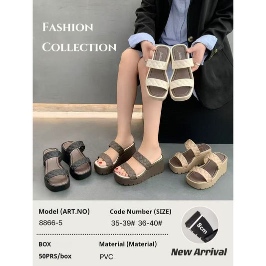 READY STOCK!!!Women's Shoes  Sandal Kasut Perempuan Selipar Casual Muslimah Style 8866-5