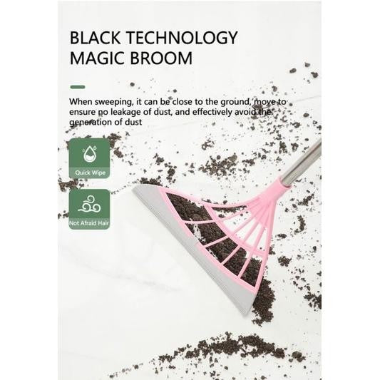 【READY STOCK】Magic Broom | Multifunctional Silicone Floor Squeegee & Dust Cleaner | Household Cleaning Tool 魔术扫把
