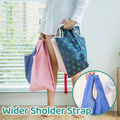 (READYSTOCK) Foldable Shopping Bag Folding Recycle Bag Reusable Custom Waterproof Grocery Bag-N038/N039/N040 环保袋