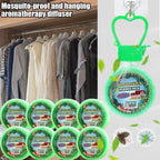 Mosquito-proof Solid Round Hanging Aromatherapy Diffuser Odor Avoidance Air Freshener Bedroom Wardrobe Car Toilet