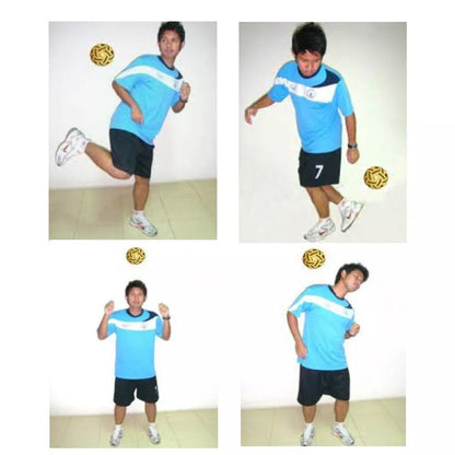 Bola Sepak Takraw / Sepak Raga / Takraw Ball TKO-1 / Hijau Kuning / Brown Marathon Thailand