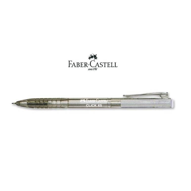【10-PCS】Faber Castell Click X5 Ball Pen 0.5mm X 10-PCS #Faber-Castell #Click #X5 #0.5mm #1425