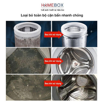 (READYSTOCK) 1 Box of 12 tablets - Washing Machine Drum Cleaning Tablets to Disinfect, Prevent Plaque and Mold 洗衣机清洁片