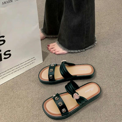 READY STOCK!!! Women's Shoes  Sandal Kasut Perempuan Selipar Casual 2103-144