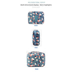 READY STOCK Polyester Cosmetic Bag Make Up bag kits Storage Travel Wash pouch Travel Cosmetic Make Up bag NF028 防水化妆品收纳包