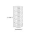 (READYSTOCK) Multilayer Rotating Jewelry Storage Box Jewelry Earrings Ring Plastics Box Jewelry Stand 首饰收纳盒