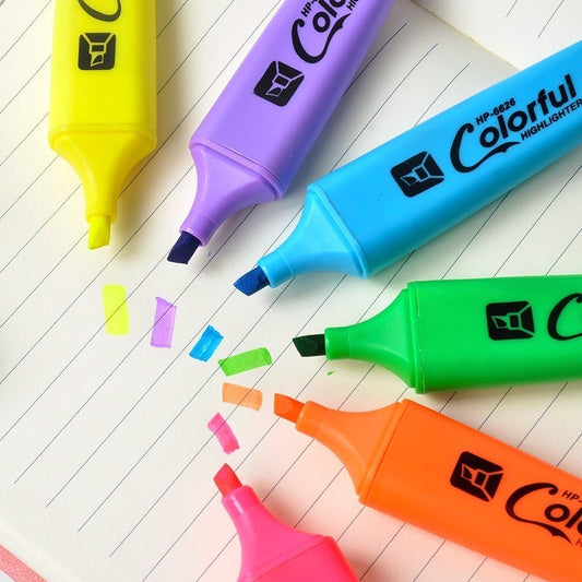 【4in1】 Changli Colorful Highlighter #Changli #HP-6626 #Highlighter #YM-6626 #Colorful #4in1