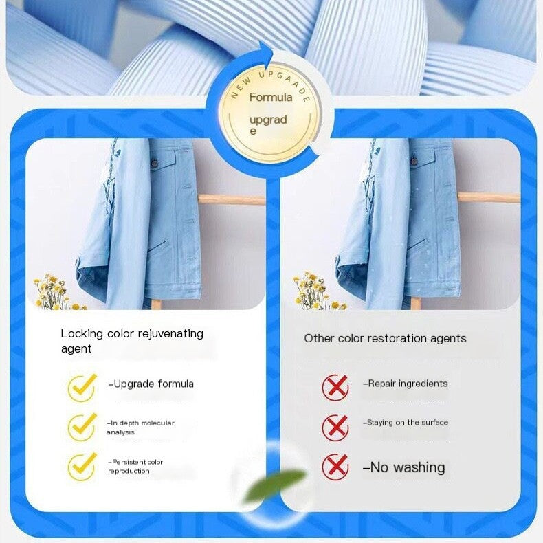 (READYSTOCK) Clothes Color Locking and Rejuvenating Agent - Fixes & Brightens Colors, Restores Faded Garments 衣物固色焕新剂