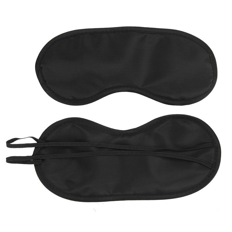 (READYSTOCK) Black Sleep Mask Natural Sleeping Eye Mask Eyeshade Cover Shade Eye Patch 黑色睡眠眼罩