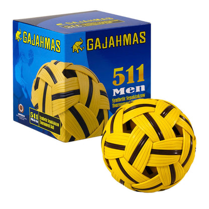 Gajahmas Bola Sepak takraw Synthetic Sepak Takraw Mens Tournament Ball By Gajahmas Malaysia