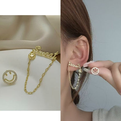 (READYSTOCK) Korean Style Earrings for Women Trending Silver 925 Versatile   Fashion Design Luxury Jewelry-ER 韩版925银耳环