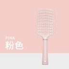 Comb Curved Vent Fluffy Hair Curly Hair Massage Ribs Comb Styling 马卡龙大弯蓬松梳子 头皮按摩梳卷发造型梳弧形十排骨梳子