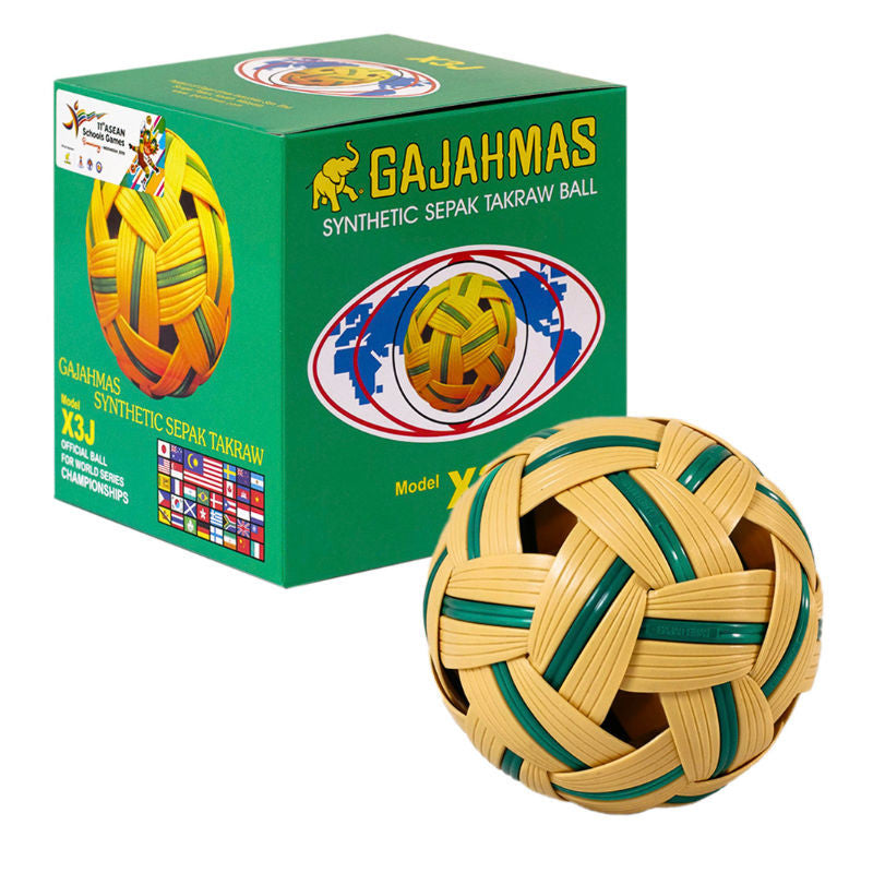 Gajahmas Bola Sepak takraw Synthetic Sepak Takraw Mens Tournament Ball By Gajahmas Malaysia