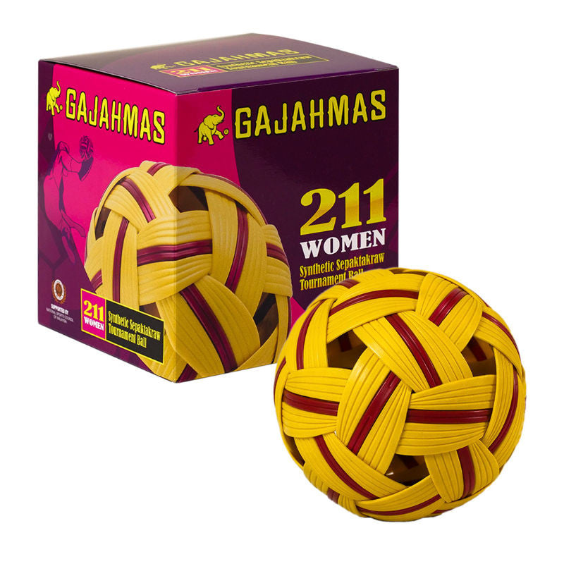 Gajahmas Bola Sepak takraw Synthetic Sepak Takraw Mens Tournament Ball By Gajahmas Malaysia