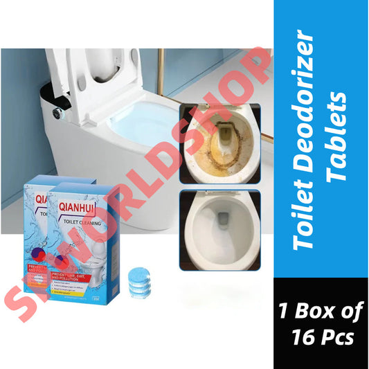 (READYSTOCK) Bathroom Fresheners Effervescent Tablets Odor Free Toilet Deodorizer Tablets For Kitchen 马桶清洁片