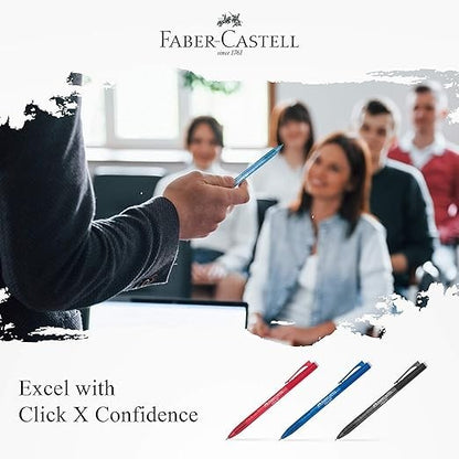 【10-PCS】Faber Castell Click X5 Ball Pen 0.5mm X 10-PCS #Faber-Castell #Click #X5 #0.5mm #1425
