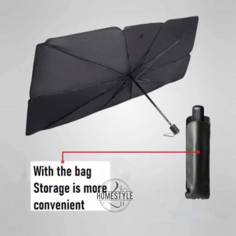 (READYSTOCK) Sun Shade Reflector Umbrella Car Front Windshield Sun UV Rays Umbrella 汽车遮阳伞
