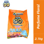 [READY STOCK] HERO 99 Detergent Powder 2.1KG | Powerful Stain Removal | Fresh Scent Laundry Detergent