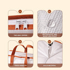 (READYSTOCK) PVC Transparent Storage Bag Waterproof Beg  Quilt Storage Bag Moving Packing Bag Blanket Storage PVC透明收纳袋
