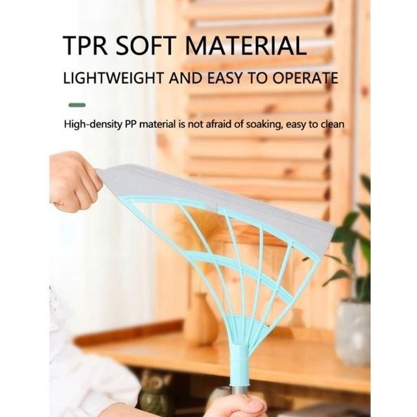 【READY STOCK】Magic Broom | Multifunctional Silicone Floor Squeegee & Dust Cleaner | Household Cleaning Tool 魔术扫把