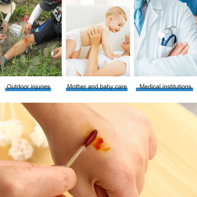 (READYSTOCK) Disposable Double Portable Cotton Swabs Emergency Iodophor Alcohol Wipe Swab Sticks 伏酒精消毒棉
