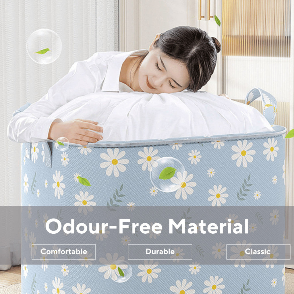 (READYSTOCK) Foldable Clothes & Blanket Storage Bag | Large Capacity 100L-210L 可折叠衣物被子收纳袋
