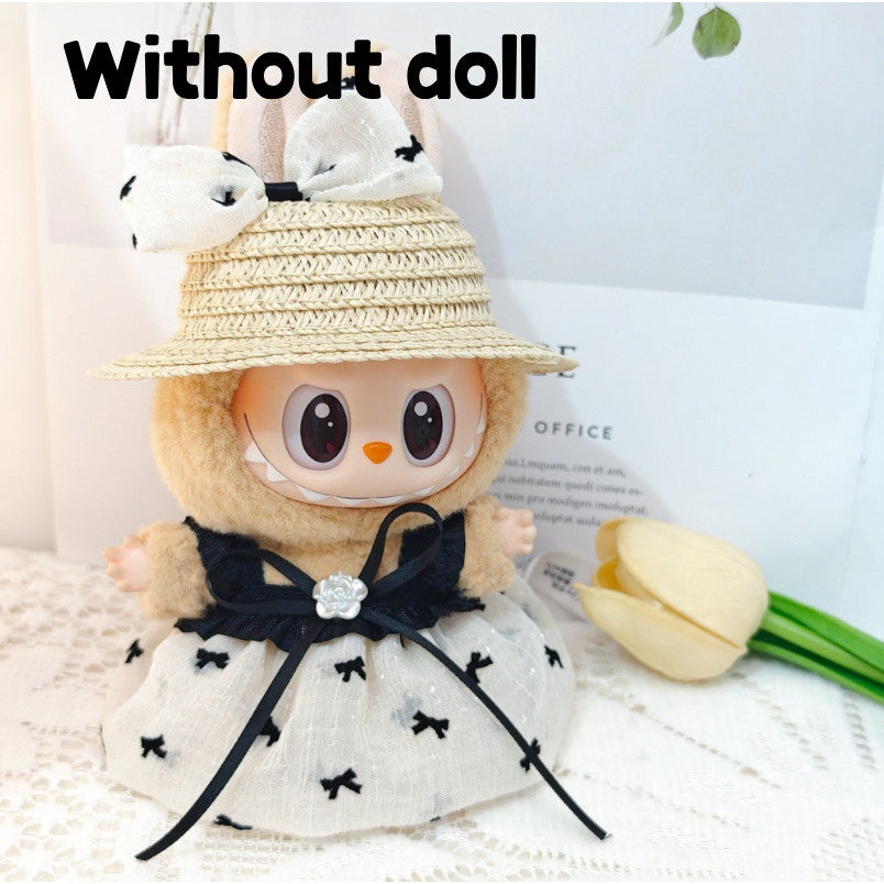 【Ready Stock】 LABUBU The  Exciting Macaroon / Sitting Posture Party Doll Clothes Accessories Set Not Original 拉布布配件