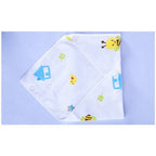 READY STOCK!!!Baby Kids Triangle Towel Baby Cotton Toddler Towel Baby Bib With Button Bibik Bayi 343
