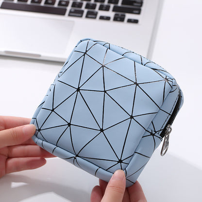 【READY STOCK】Portable Sanitary Pad Storage Pouch｜Cute Period Organizer Bag for Women 便携卫生巾收纳包
