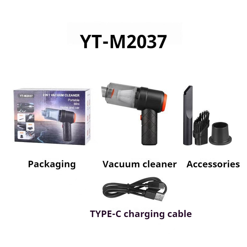 READY STOCK! 2 in 1 /4 in 1 /6 in 1 Mini Wireless Car Vacuum Strong Suction & Blow Cordless Mini Vacuum Cleaner 无线车载吸尘器