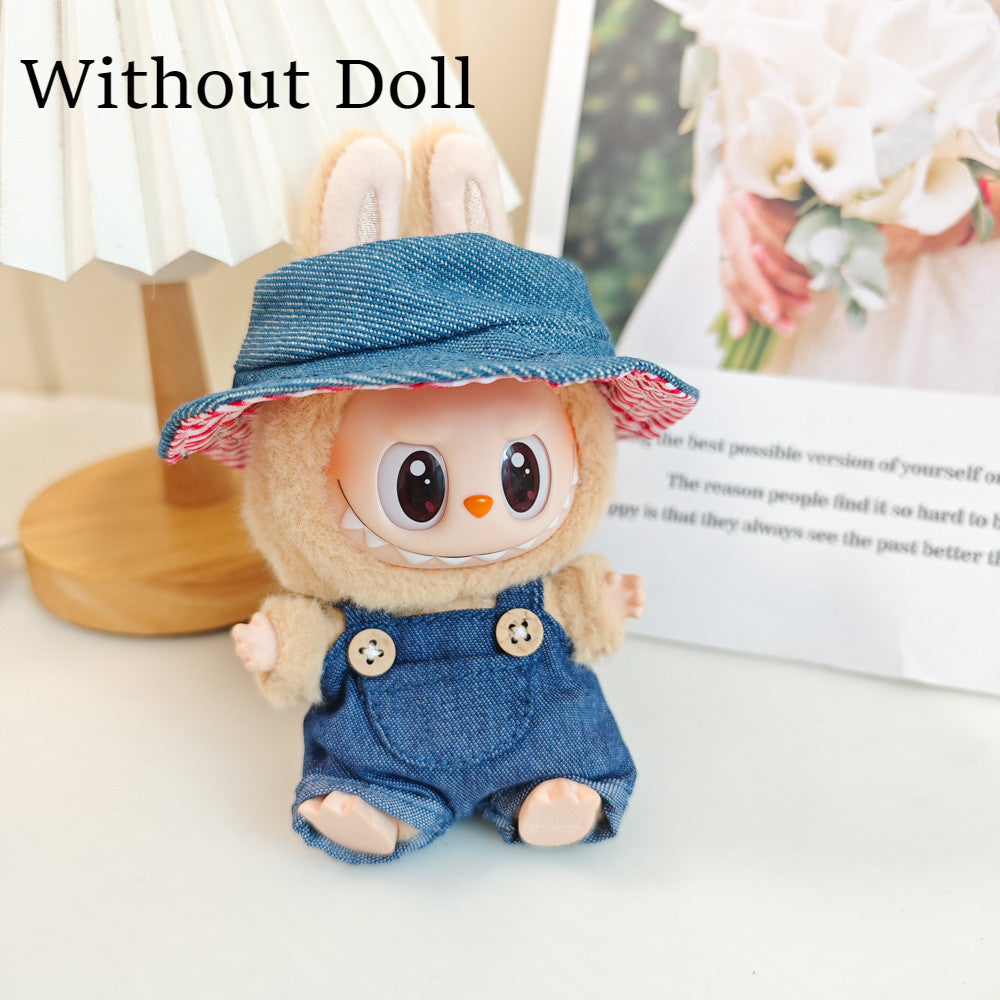 【Ready Stock】 LABUBU The  Exciting Macaroon / Sitting Posture Party Doll Clothes Accessories Set Not Original 拉布布配件