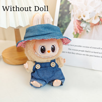 【Ready Stock】 LABUBU The  Exciting Macaroon / Sitting Posture Party Doll Clothes Accessories Set Not Original 拉布布配件