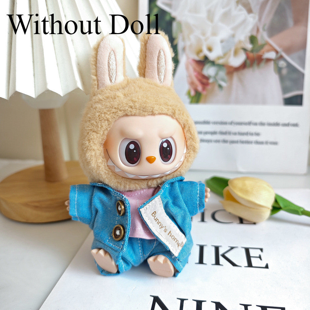 【Ready Stock】 LABUBU The  Exciting Macaroon / Sitting Posture Party Doll Clothes Accessories Set Not Original 拉布布配件