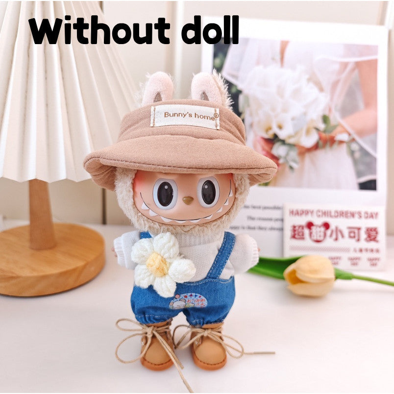 【Ready Stock】 LABUBU The  Exciting Macaroon / Sitting Posture Party Doll Clothes Accessories Set Not Original 拉布布配件