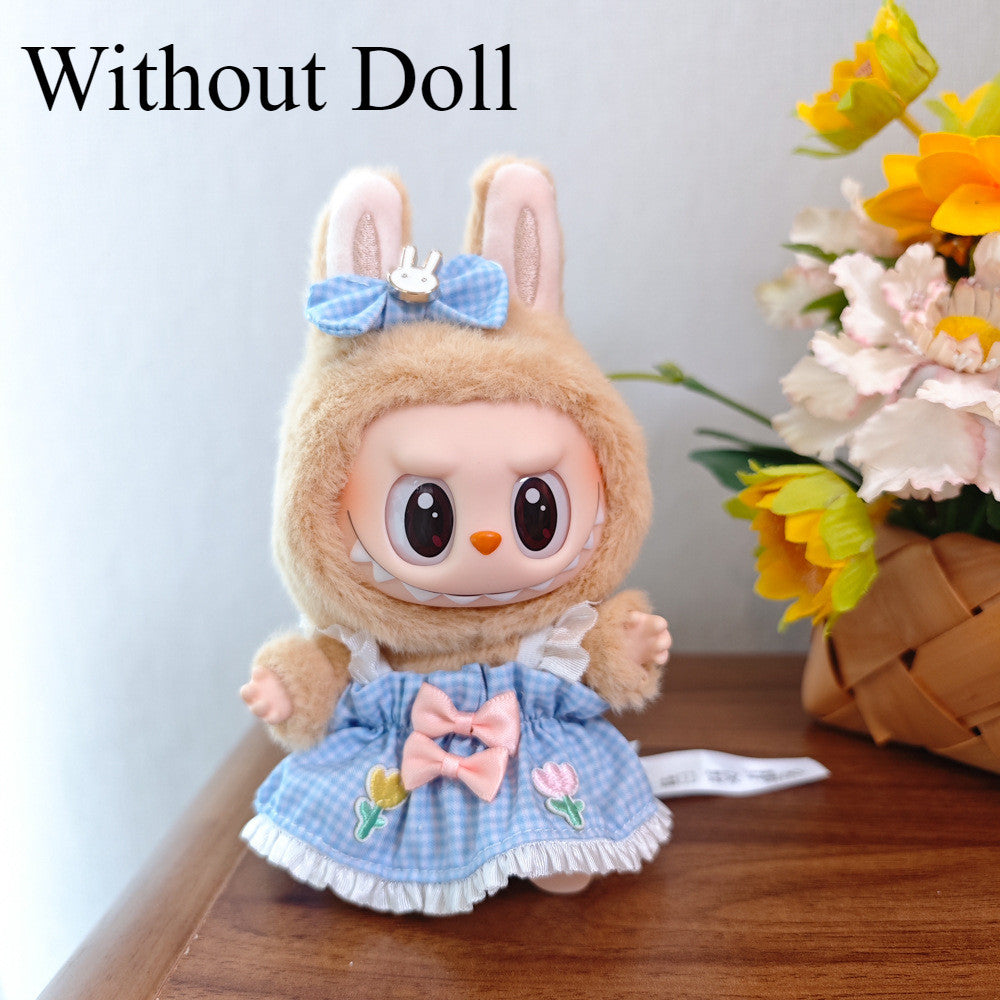 【Ready Stock】 LABUBU The  Exciting Macaroon / Sitting Posture Party Doll Clothes Accessories Set Not Original 拉布布配件