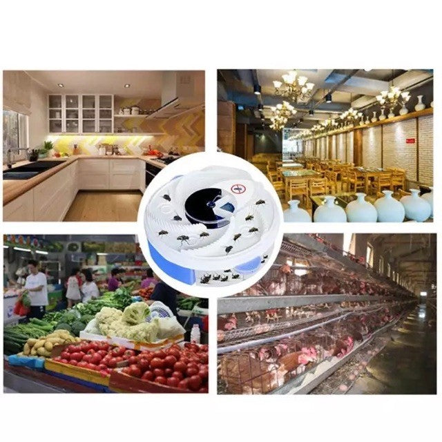 Insect Traps Automatic Fly Trap USB Perangkap Lalat Electric USB Automatic Flycatcher Fly Trap Pest Control 高效灭蝇神器