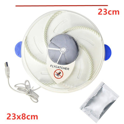 Insect Traps Automatic Fly Trap USB Perangkap Lalat Electric USB Automatic Flycatcher Fly Trap Pest Control 高效灭蝇神器