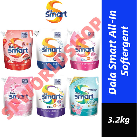 READY STOCK!!! Daia Smart All-In Softergent (3.2kg)