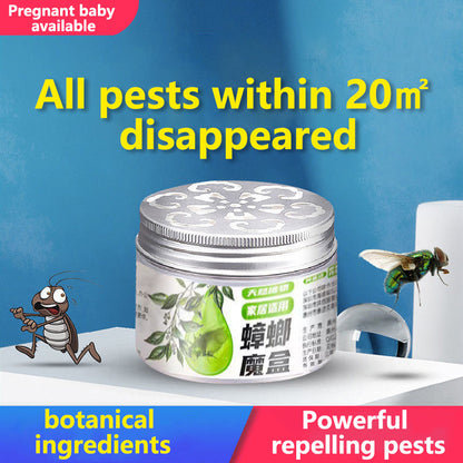 Cockroach Repellent Gel 120ml Penghalau Lipas Gel 120ml 驱苍蝇蟑螂香薰厨房家用宿舍驱蟑螂蚊虫魔盒 120ml