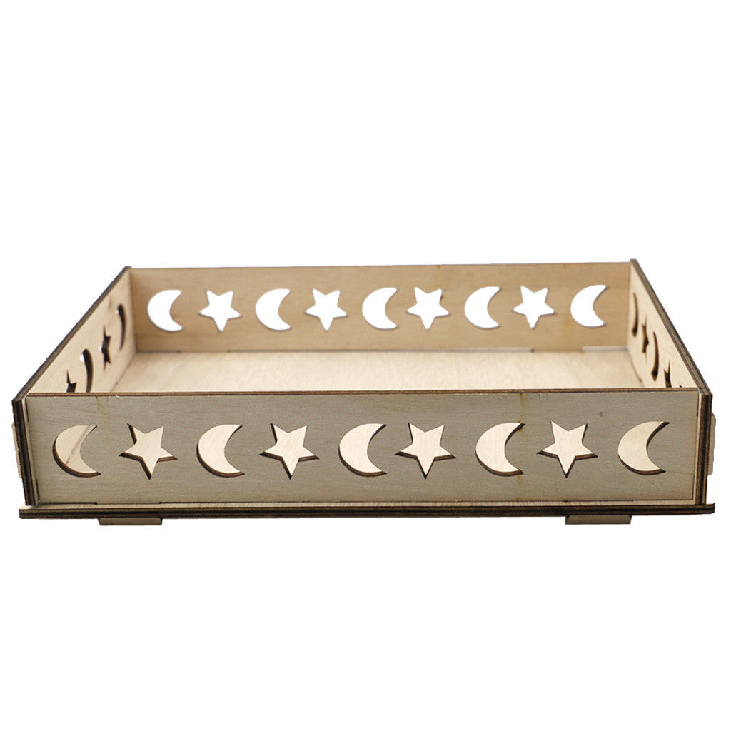 Wooden Pendant EID Mubarak 2025 Ramadan Decoration For Home Kareem Ramadan And Eid Decor Eid AL Adha Islamic Muslim