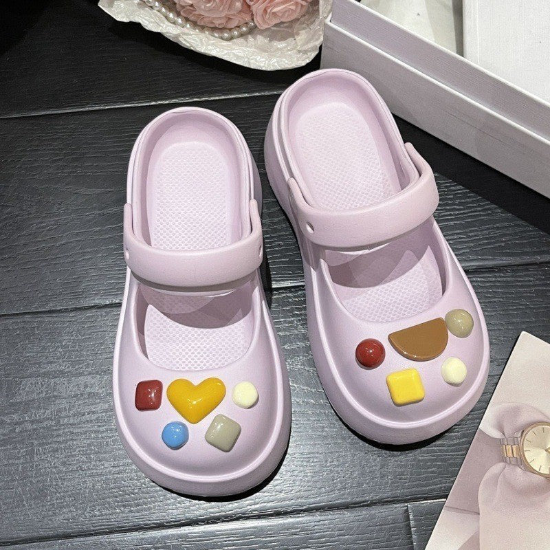 Ready Stock!!! 1220/HT-797/2913/5103/S688 Sandals Kasut High Heel Soft Sole Women Perempuan Casual Shoes