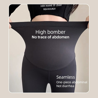 Ready Stock!!!Maternity Pants Long Pregnant Big Seluar High Waist Bootcut Pants Slim Leggings Y0450/J11980/Y1190 孕妇裤