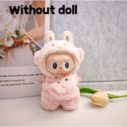 【Ready Stock】 LABUBU The  Exciting Macaroon / Sitting Posture Party Doll Clothes Accessories Set Not Original 拉布布配件