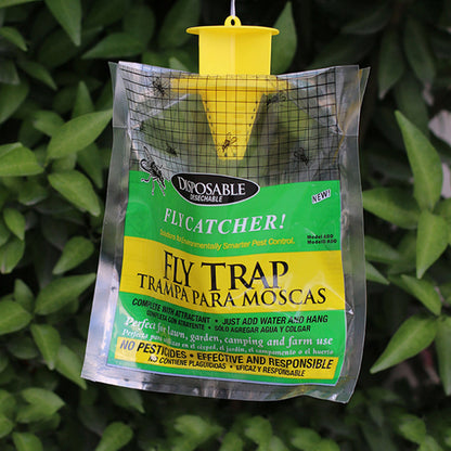 Fly Catcher Bag Hangende Vliegen Flytrap Flytraps Pack Wateroplosbaar Wegwerp Niet-toxisch 一次性捕蝇袋