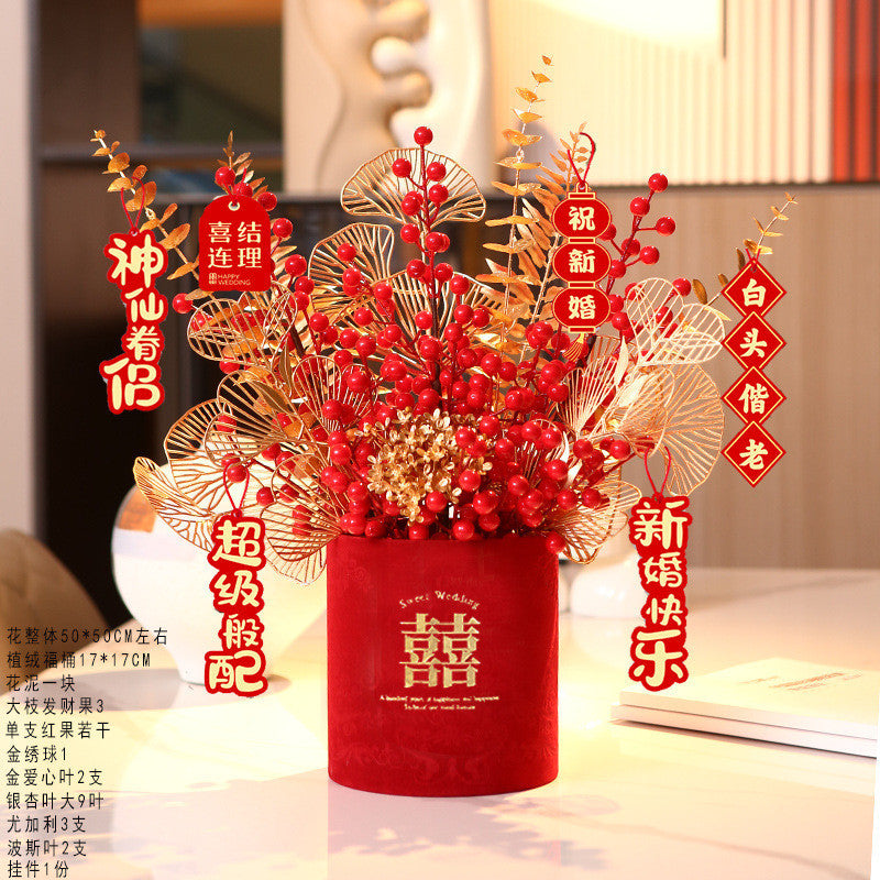 2025 Snake Year Fu Bucket DIY Material Package New Year Decoration Supplies 2025蛇年福桶diy材料包新年装饰布置用品抱抱桶乔迁之喜摆件