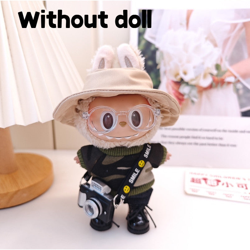 【Ready Stock】 LABUBU The  Exciting Macaroon / Sitting Posture Party Doll Clothes Accessories Set Not Original 拉布布配件