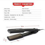READY STOCK Kemei Km-329 Iron Ceramic Hair Straightener Styling Tools Machine Original Professional For Anion Care 离子直发器