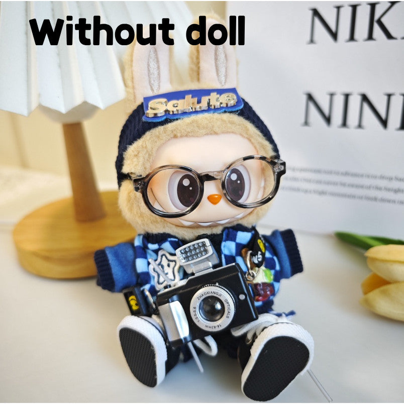 【Ready Stock】 LABUBU The  Exciting Macaroon / Sitting Posture Party Doll Clothes Accessories Set Not Original 拉布布配件